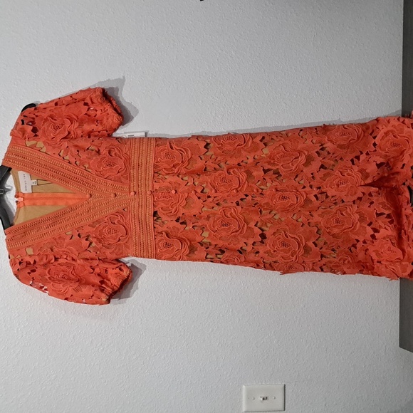 Adelyn Rae Adrian Crochet Lace Dress - Picture 6 of 12